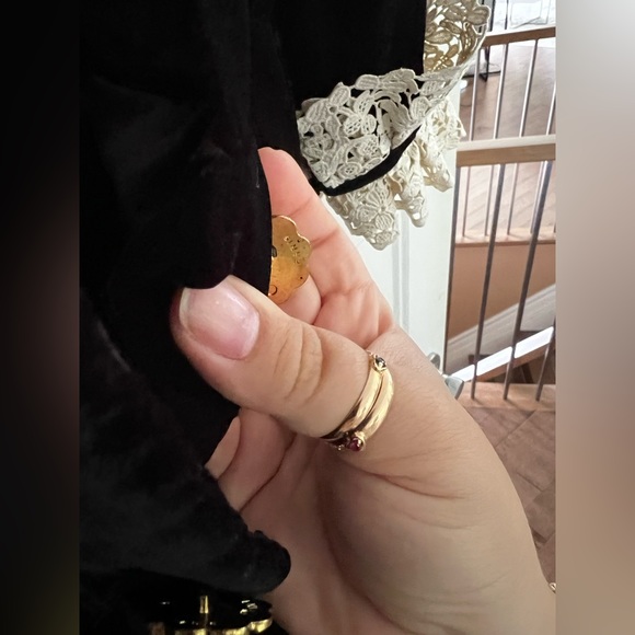 Robe Smoking Longue En Laine Grain De Poudre en Noir - Saint Laurent dress - Picture 5 of 15